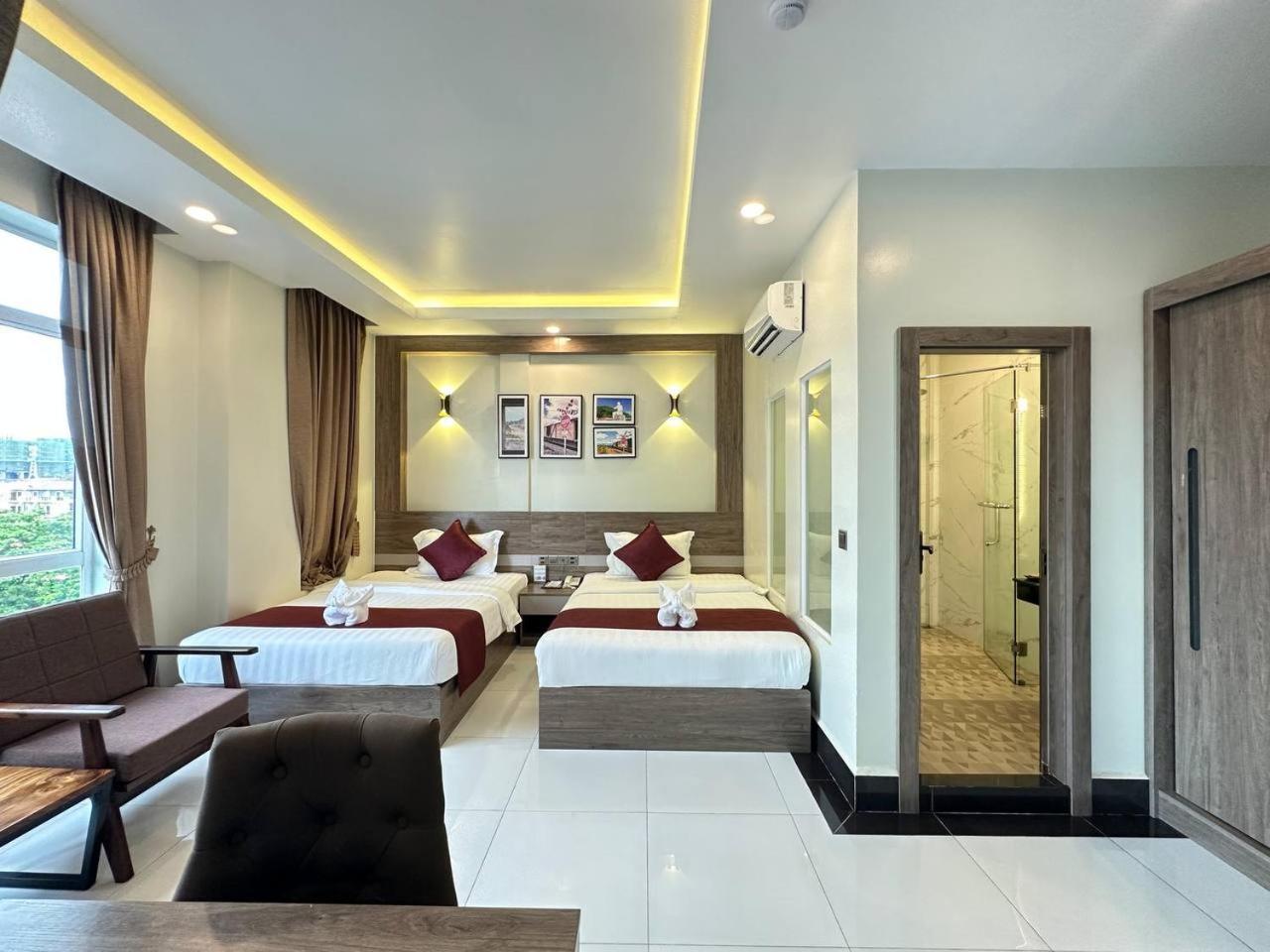Twin Hotel กำปอต ภายนอก รูปภาพ