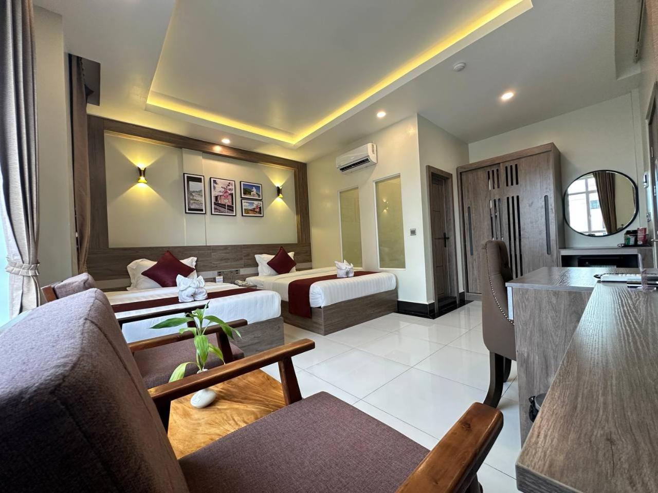 Twin Hotel กำปอต ภายนอก รูปภาพ