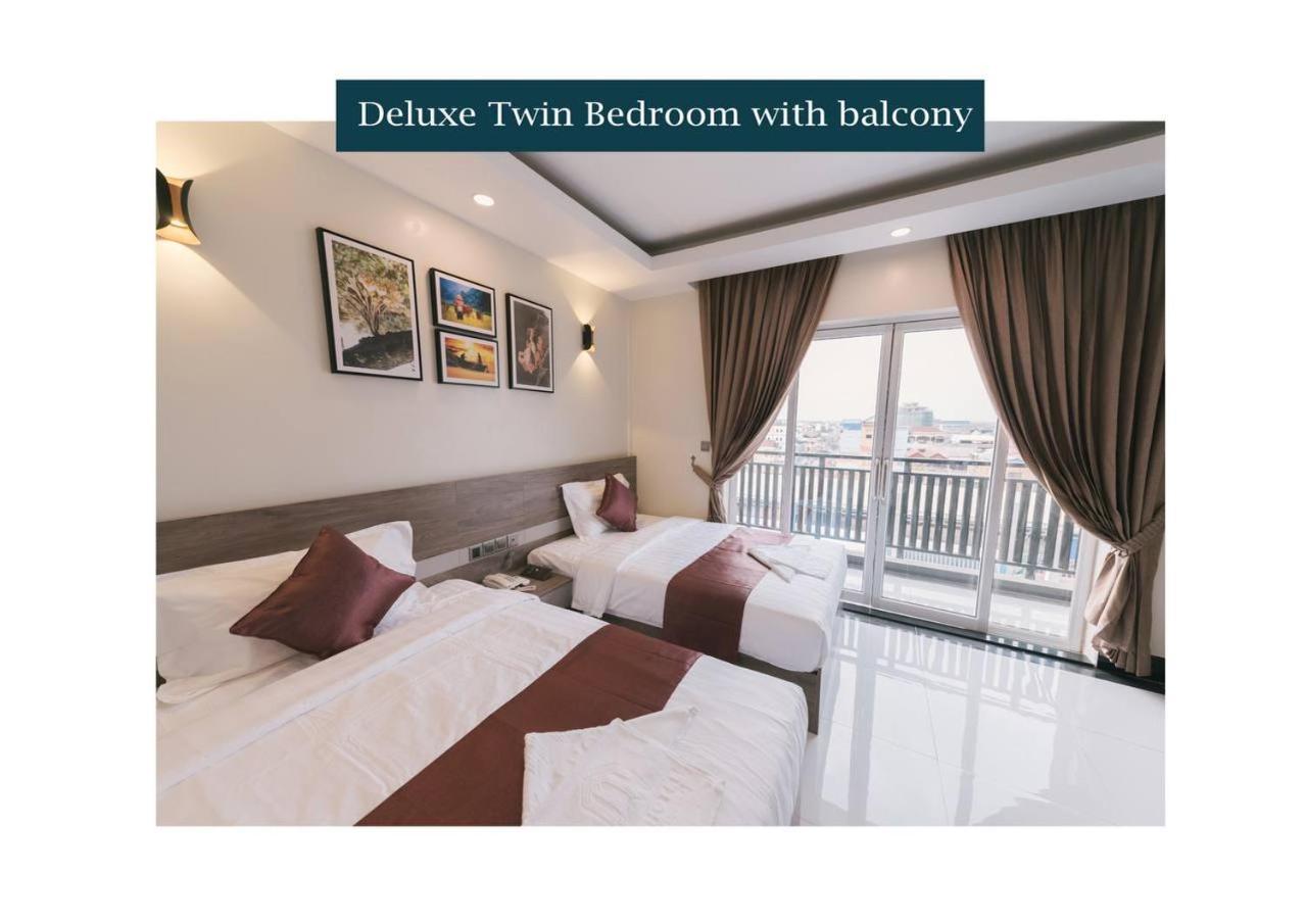 Twin Hotel กำปอต ภายนอก รูปภาพ